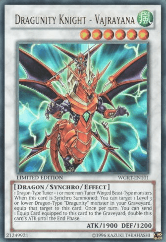 Dragunity Knight - Vajrayana [WGRT-EN101] Ultra Rare - Josh's Cards