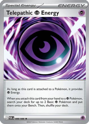Telepathic Psychic Energy 088 - ME03 Perfect Order Reverse Holofoil