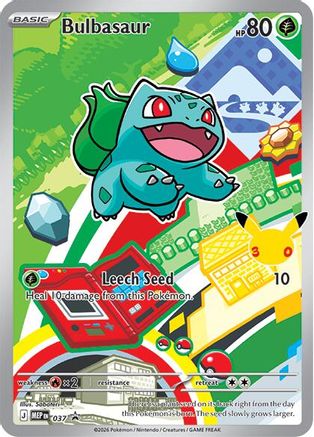 Bulbasaur 037 - ME Mega Evolution Promo Holofoil