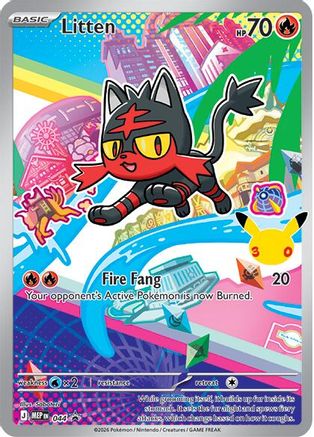 Litten 044 - ME Mega Evolution Promo Holofoil