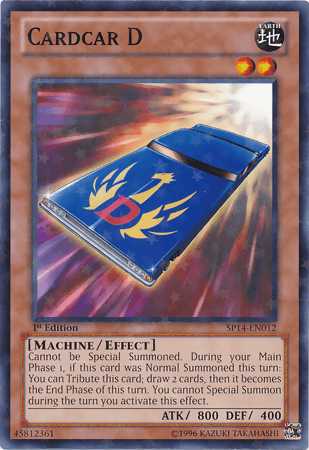 Cardcar D [SP14-EN012] Starfoil Rare - Josh's Cards