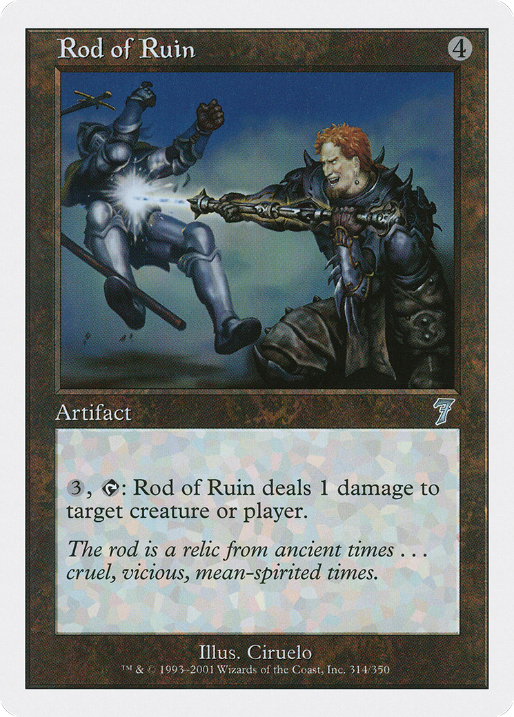 Rod of Ruin [Seventh Edition] Foil