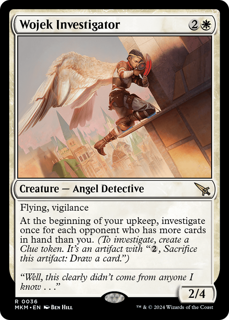 Wojek Investigator (MKM-036) - Murders at Karlov Manor Foil