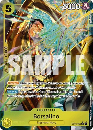 Borsalino (Alternate Art) (EB04-058) - Adventure on Kami's Island Foil
