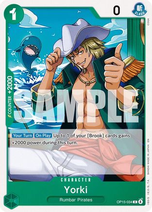 Yorki (OP15-034) - Adventure on Kami's Island