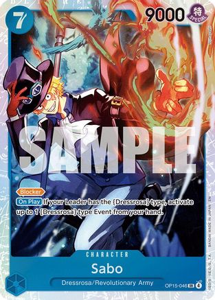 Sabo (OP15-046) - Adventure on Kami's Island Foil