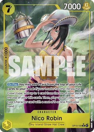 Nico Robin (OP15-109) (Alternate Art) (OP15-109) - Adventure on Kami's Island Foil
