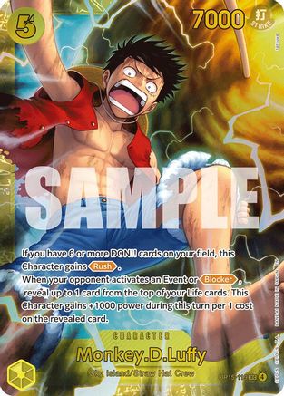 Monkey.D.Luffy (OP15-119) (OP15-119) - Adventure on Kami's Island Foil