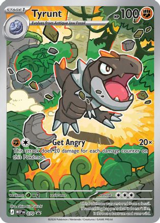 Tyrunt 070/null - ME Mega Evolution Promo Holofoil