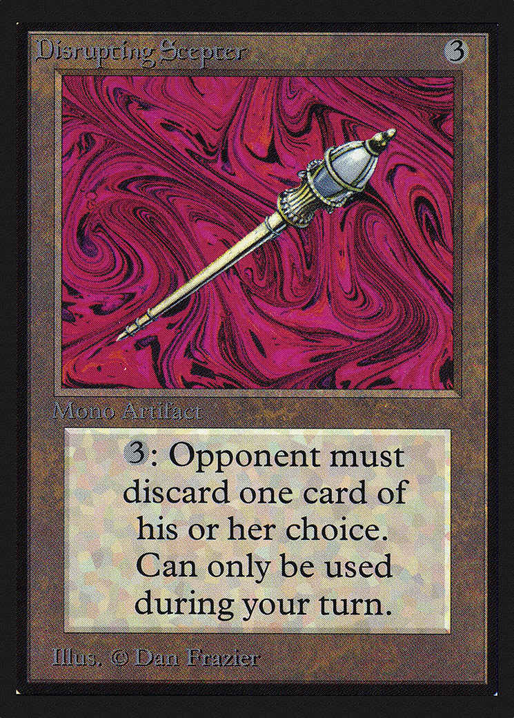 Disrupting Scepter (CED-) - Collectors' Edition
