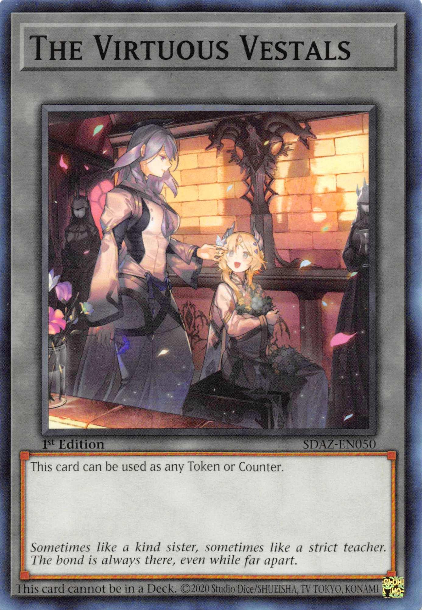 The Virtuous Vestals [SDAZ-EN050] Common - Josh's Cards