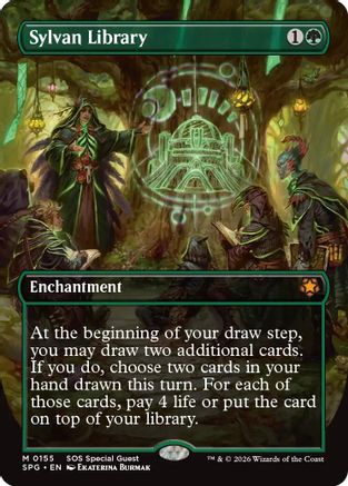 Sylvan Library (Borderless) (SPG-155) - Special Guests