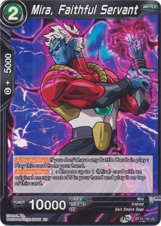 Mira, Faithful Servant (BT10-135) [Rise of the Unison Warrior] Parallel Foil