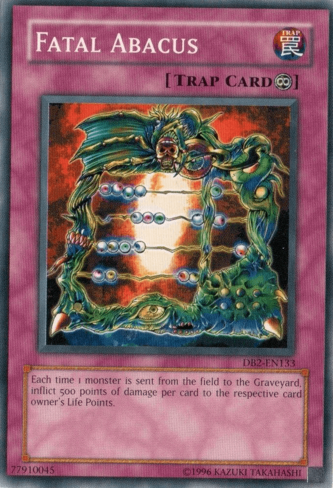 Fatal Abacus [DB2-EN133] Common - Josh's Cards