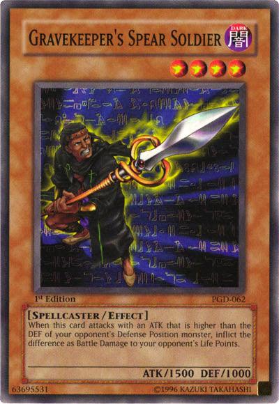 Gravekeeper's Spear Soldier [PGD-062] Common - Josh's Cards