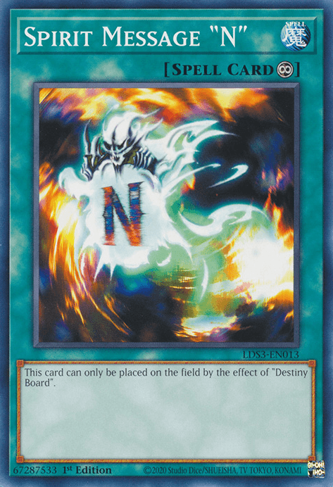 Spirit Message N [LDS3-EN013] Common - Josh's Cards
