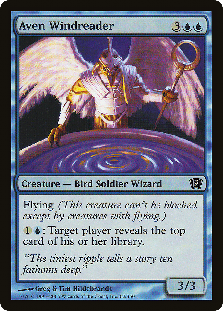 Aven Windreader [Ninth Edition] Foil