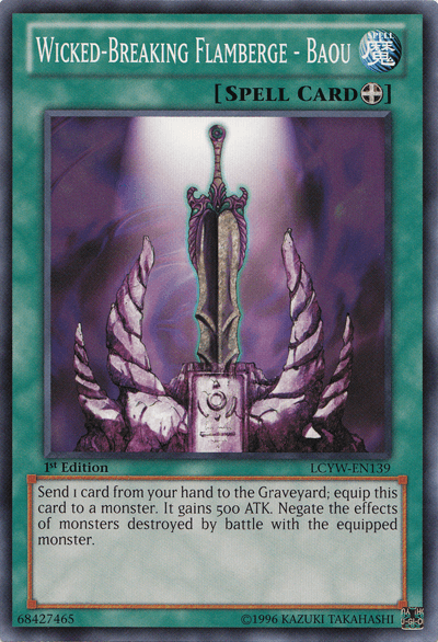 Wicked-Breaking Flamberge - Baou [LCYW-EN139] Common - Josh's Cards