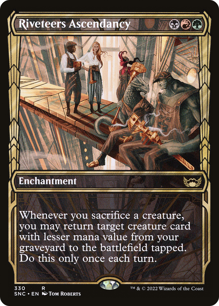 Riveteers Ascendancy (SNC-330) - Streets of New Capenna: (Showcase) Foil