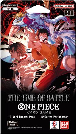 One Piece: The Time of Battle Sleeved Booster Pack
