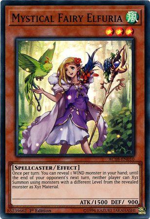 Mystical Fairy Elfuria [AC18-EN010] Super Rare - Josh's Cards