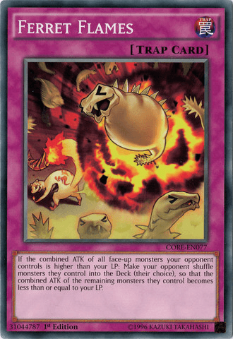 Ferret Flames [CORE-EN077] Common - Josh's Cards