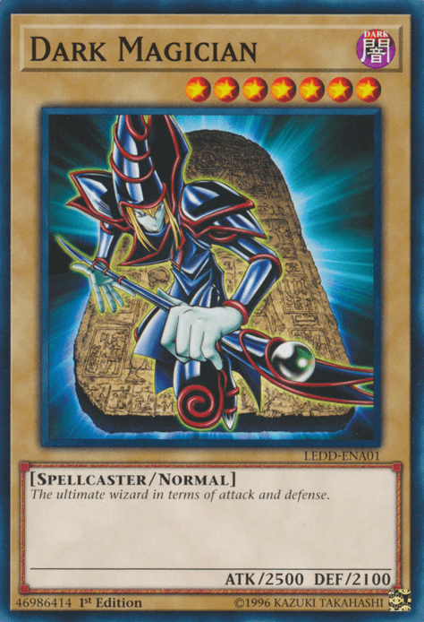 Dark Magician [LEDD-ENA01] Common - Josh's Cards