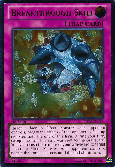 Breakthrough Skill [CBLZ-EN078] Ultimate Rare - Josh's Cards