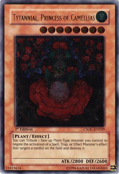 Tytannial, Princess of Camellias (UTR) [CSOC-EN029] Ultimate Rare - Josh's Cards