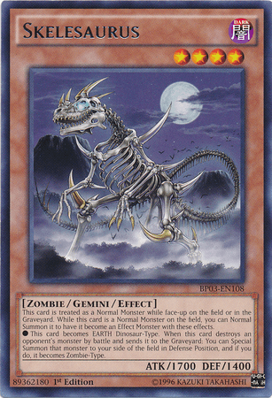 Skelesaurus [BP03-EN108] Rare - Josh's Cards