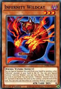 Infernity Wildcat [PHRA-EN017] Common - Josh's Cards