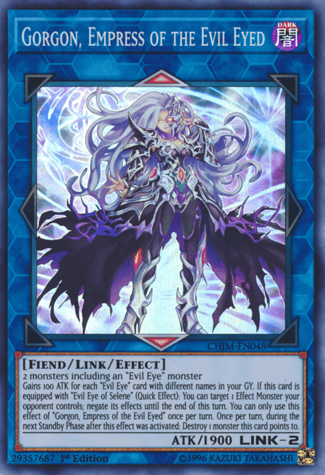 Gorgon, Empress of the Evil Eyed [CHIM-EN048] Super Rare - Josh's Cards