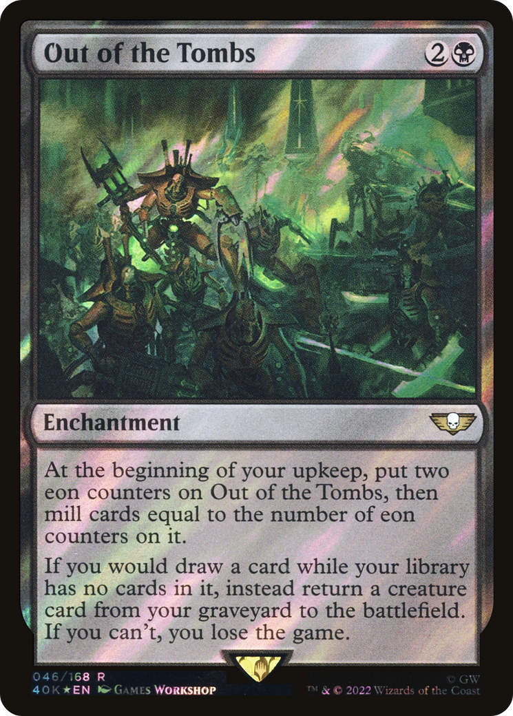 Out of the Tombs (40K-46★) - Warhammer 40,000 Commander Foil