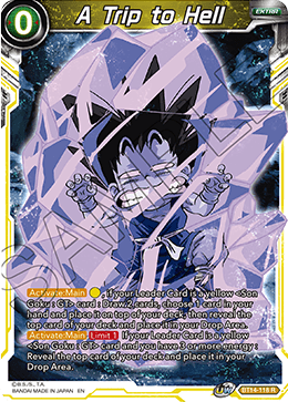 A Trip to Hell (BT14-118) [Cross Spirits] Parallel Foil