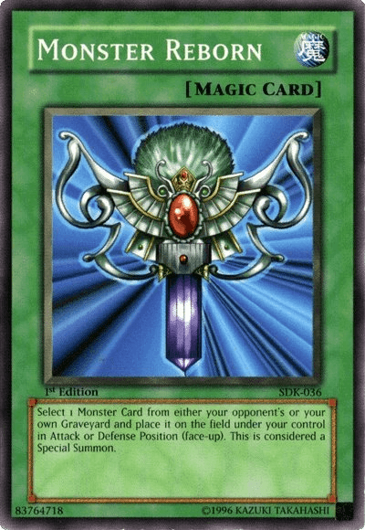 Monster Reborn [SDK-036] Common - Josh's Cards