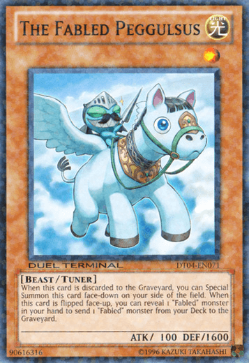 The Fabled Peggulsus [DT04-EN071] Common - Josh's Cards