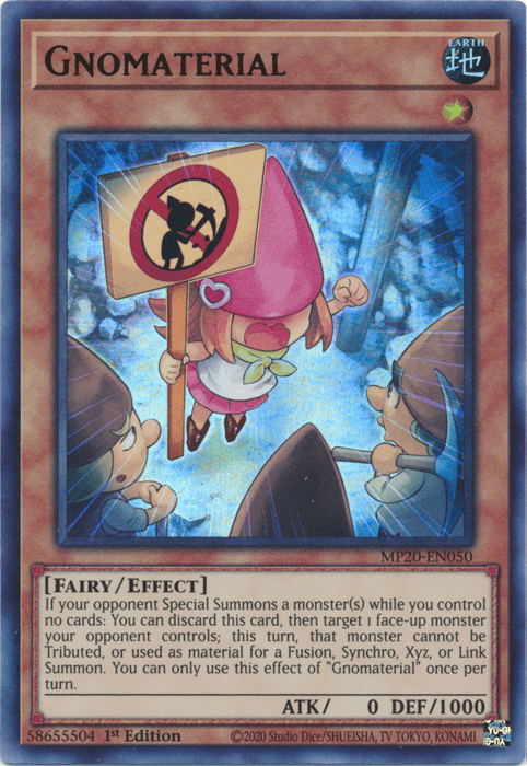 Gnomaterial [MP20-EN050] Ultra Rare - Josh's Cards