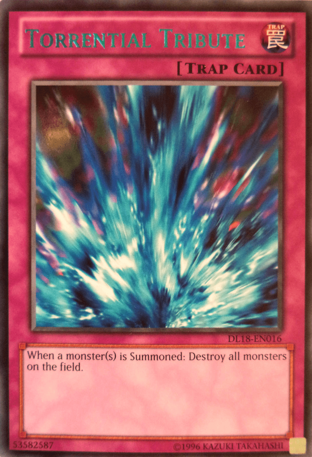 Torrential Tribute (Blue) [DL18-EN016] Rare - Josh's Cards
