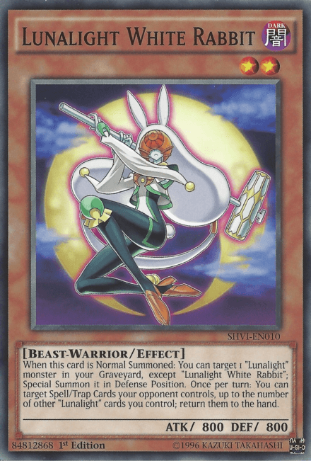 Lunalight White Rabbit [SHVI-EN010] Common - Josh's Cards