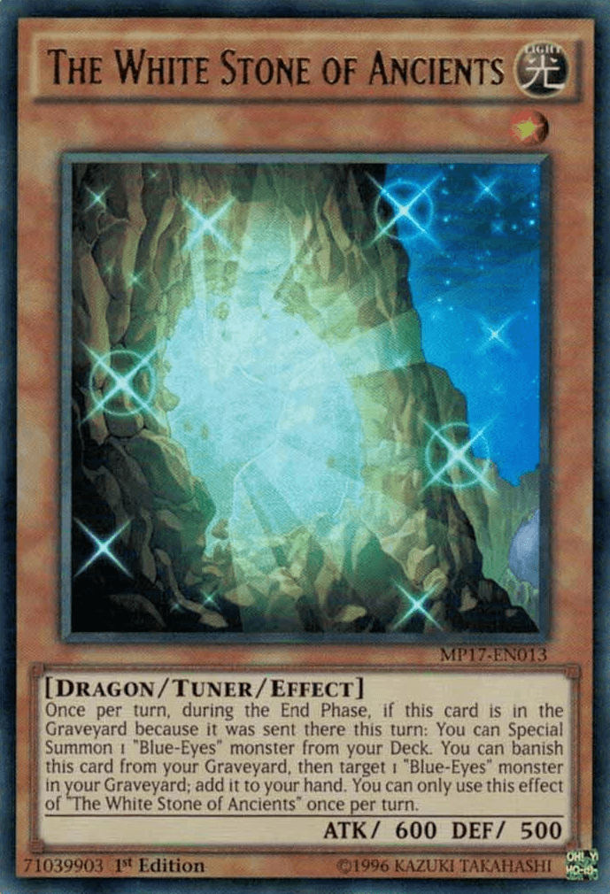 The White Stone of Ancients [MP17-EN013] Ultra Rare - Josh's Cards