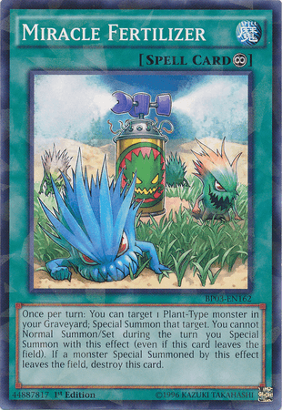 Miracle Fertilizer [BP03-EN162] Shatterfoil Rare - Josh's Cards