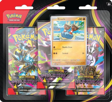 Pokemon: Pitch Black 3 Pack Blister [Binacle]