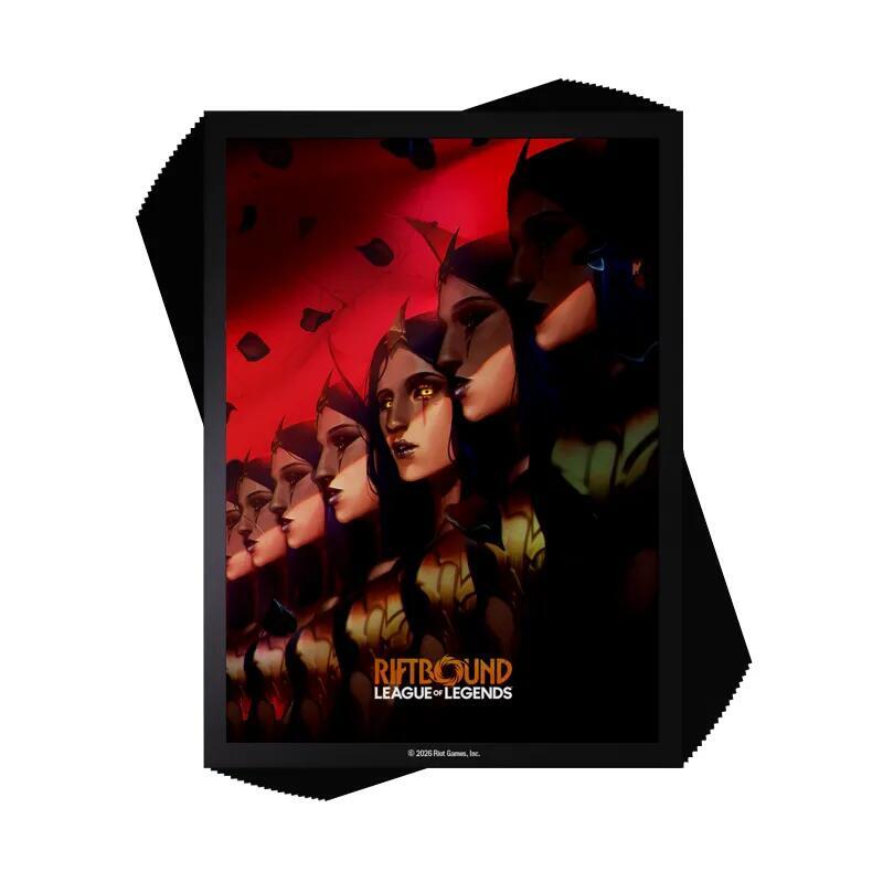 RiftBound League of Legends: 100ct Official Sleeves - Leblanc, Deceiver