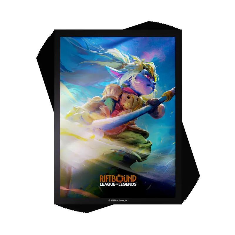 RiftBound League of Legends: 100ct Official Sleeves - Poppy, Keeper of the Hammer