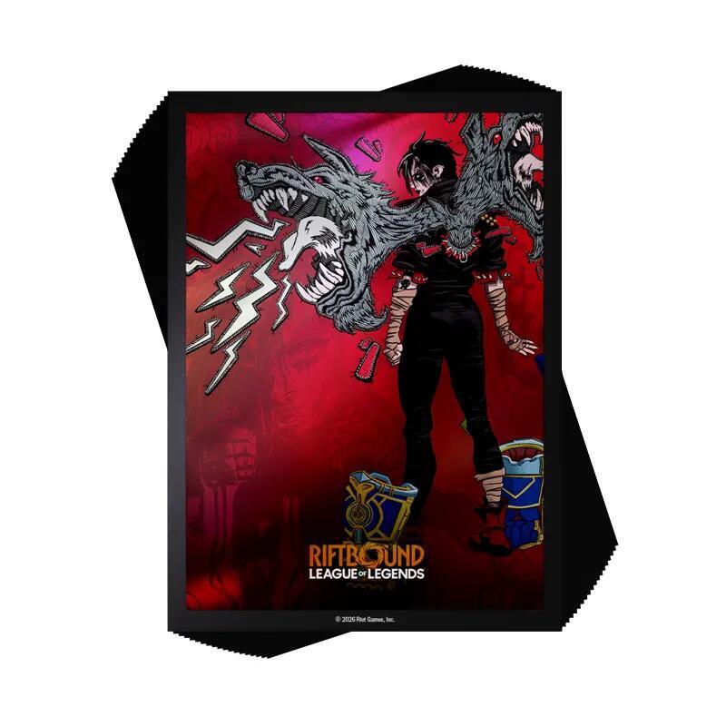 RiftBound League of Legends: 100ct Official Sleeves - Vi, Piltover Enforcer