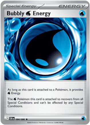Bubbly Water Energy 084/null - ME04 Chaos Rising Reverse Holofoil