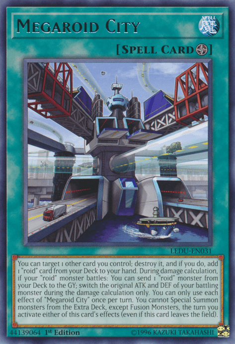 Megaroid City [LEDU-EN031] Rare - Josh's Cards