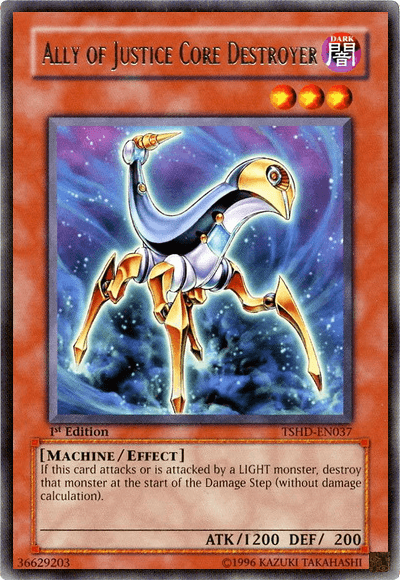 Ally of Justice Core Destroyer [TSHD-EN037] Rare - Josh's Cards