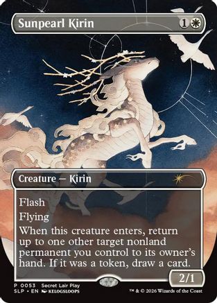 Sunpearl Kirin (SLP-053) - Secret Lair Showdown Foil