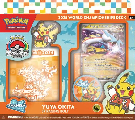 Pokemon: 2025 World Championship Deck: Yuyu Okita (JP Raging Bolt)